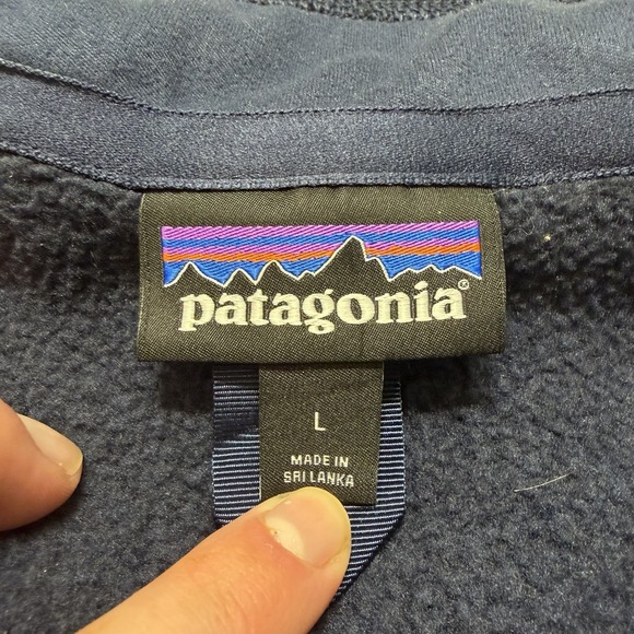 Patagonia Better Sweater Women Jacket Navy Full Zip Long Sleeve Size Large - Picture 2 of 10